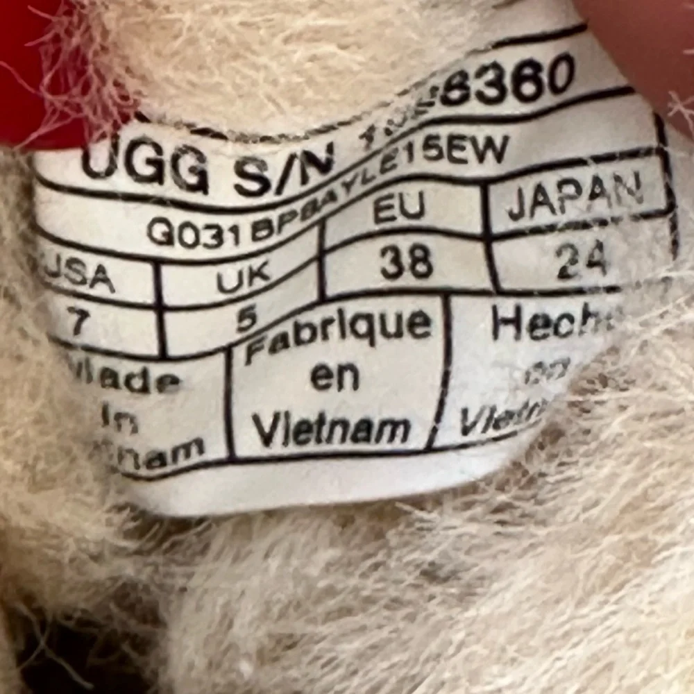 UGG suede ankle